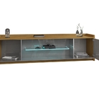 Rack Doha 2.0 Titanium/cinamomo – Bechara Móveis