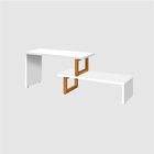 Rack E Painel Para Tv 3 Portas Cardoso Branco Nature