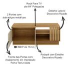 Rack E Painel Para Tv 42 Polegadas Pa2913xr1480 Tecno Mobili