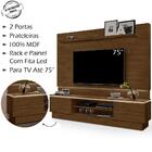Rack E Painel Para Tv 75 Pol Mdf 01605802 Lpa