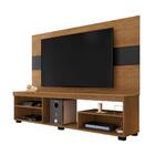 Rack E Painel Para Tv Até 65 Polegadas Rock Freijó Preto