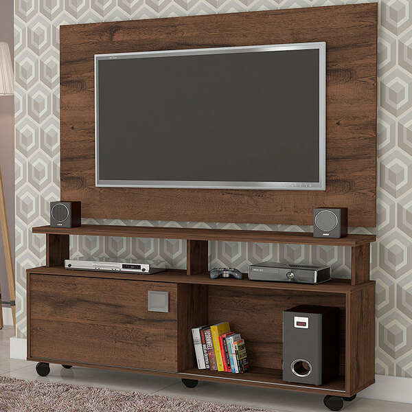 Rack E Painel Para Tv Sena – Permóbili - Café