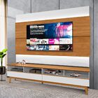 Rack E Painel Para Tv Torino 4 Nichos Branco Nature