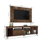 Rack E Painel Para Tvs Até 55 Polegadas Giana Imperial Sépia