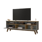 Rack Elegant Cinamomo/titanium – Bechara Móveis