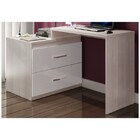 Rack Escrivaninha Multifuncional Msm 416 Grigio Com Branco -