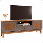 Rack Esmeralda Tv 60" 2 Portas 1 Gaveta Prateleira Organizado