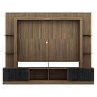 Rack Estante C/ Painel Tv 65" E 2 Portas Oslo Multimóveis Mad
