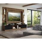 Rack Estante C/ Painel Tv 65" E 2 Portas Oslo Multimóveis Mad