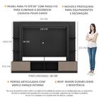 Rack Estante C/ Painel Tv 65" E 2 Portas Oslo Multimóveis Pre