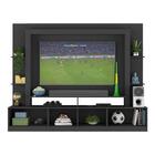 Rack Estante Com Painel Tv 65" E 2 Portas Catar Multimóveis B