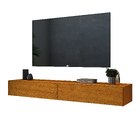 Rack Estante Estilo Bancada Para Sala Quarto C/2 Gavetas Mdf