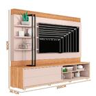 Rack Estante Home Tv Até 65 Polegadas Carvalho Nobre Griz Kir