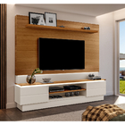 Rack Estante Para Sala De Tv London Até 75" Com Prateleira E