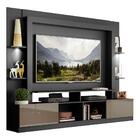 Rack Estante Tv 65" Com Leds Berlim Multimóveis Preto/lacca F