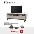 Rack Estilo Retrô Para Tv Até 65 Polegadas 2 Portas 3 Nichos