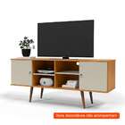 Rack Estrela 2 Pt Cinamomo E Off White 160 Cm