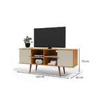 Rack Estrela 2 Pt Cinamomo E Off White 160 Cm