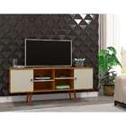 Rack Estrela Cumaru E Off White 160 Cm