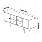 Rack Estrela Preto Acetinado