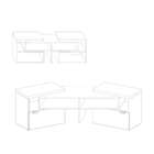 Rack Extensível Inovatta Preto E Freijó