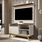 Rack Fenix Com Painel Para Tv Até 43 Polegadas Vivare Off Whi