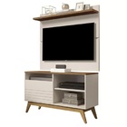 Rack Fenix Com Painel Para Tv Até 43 Polegadas Vivare Off Whi