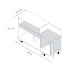 Rack Flash Nature E Off White 108 Cm