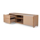 Rack Flea Coleção Móveis Para Casa Marrom