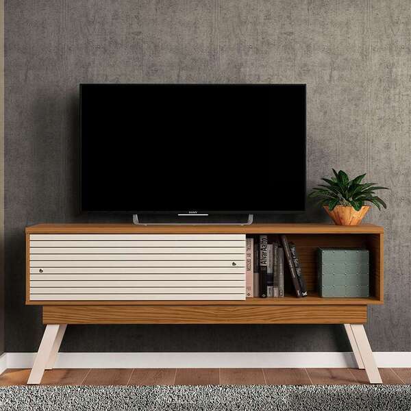 Rack Frizz 1.5 Naturale E Off White 150 Cm