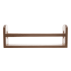 Rack Galheteiro Suporte Porta Tempero De Bambu 22x8,5x8cm