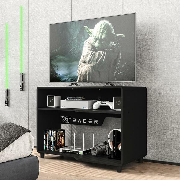 Rack Gamer E Escritório Xt Racer Max Air 98cm Politorno Preto