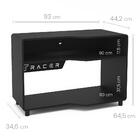 Rack Gamer E Escritório Xt Racer Max Air 98cm Politorno Preto