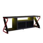 Rack Gamer Para Tv Até 60 Polegadas Industrial Com Iluminação