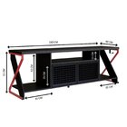 Rack Gamer Para Tv Até 60 Polegadas Industrial Com Iluminação