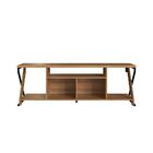 Rack Gamer Para Tv Até 60 Polegadas Linus Com Led 2 Pt Mel E