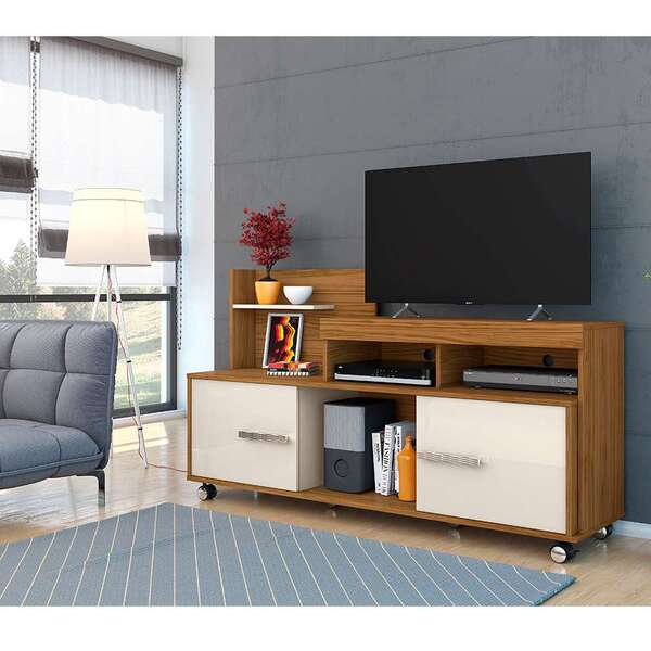 Rack Gaspar Naturale E Off White 148 Cm