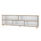 Rack Genova Branco 180 Cm