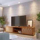 Rack Gold Imbuia 180 Cm