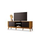 Rack Grécia 2 Portas 160cm Tv 60 Polegadas Ripado Lateral