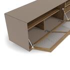 Rack Havana 1 Porta Basculante Nogueira/fendi