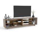 Rack Havana 1 Porta Basculante Nogueira/fendi