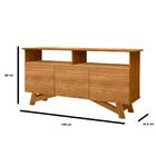 Rack Home Theatre Para Tv Até 43 Polegadas 3 Portas Sala De E