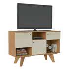 Rack Ícaro Carvalho E Off White 111 Cm