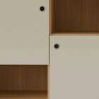 Rack Ícaro Carvalho E Off White 111 Cm