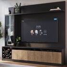 Rack Impressão Ripado Com Painel Para Tv Até 60 Polegadas 149