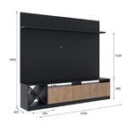 Rack Impressão Ripado Com Painel Para Tv Até 60 Polegadas E A