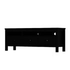 Rack Indiana Com 3 Gavetas Preto Hp