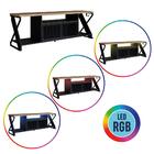 Rack Industrial 160cm Tv 60 Com Led P1033 Pp Milani Store