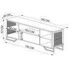 Rack Industrial 180 Cm Gaveta E Tela Em Metal 1017 Pp